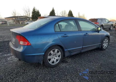 2007 Honda Civic Lx z USA, uszkodzony, nr VIN 1HGFA15577L072597